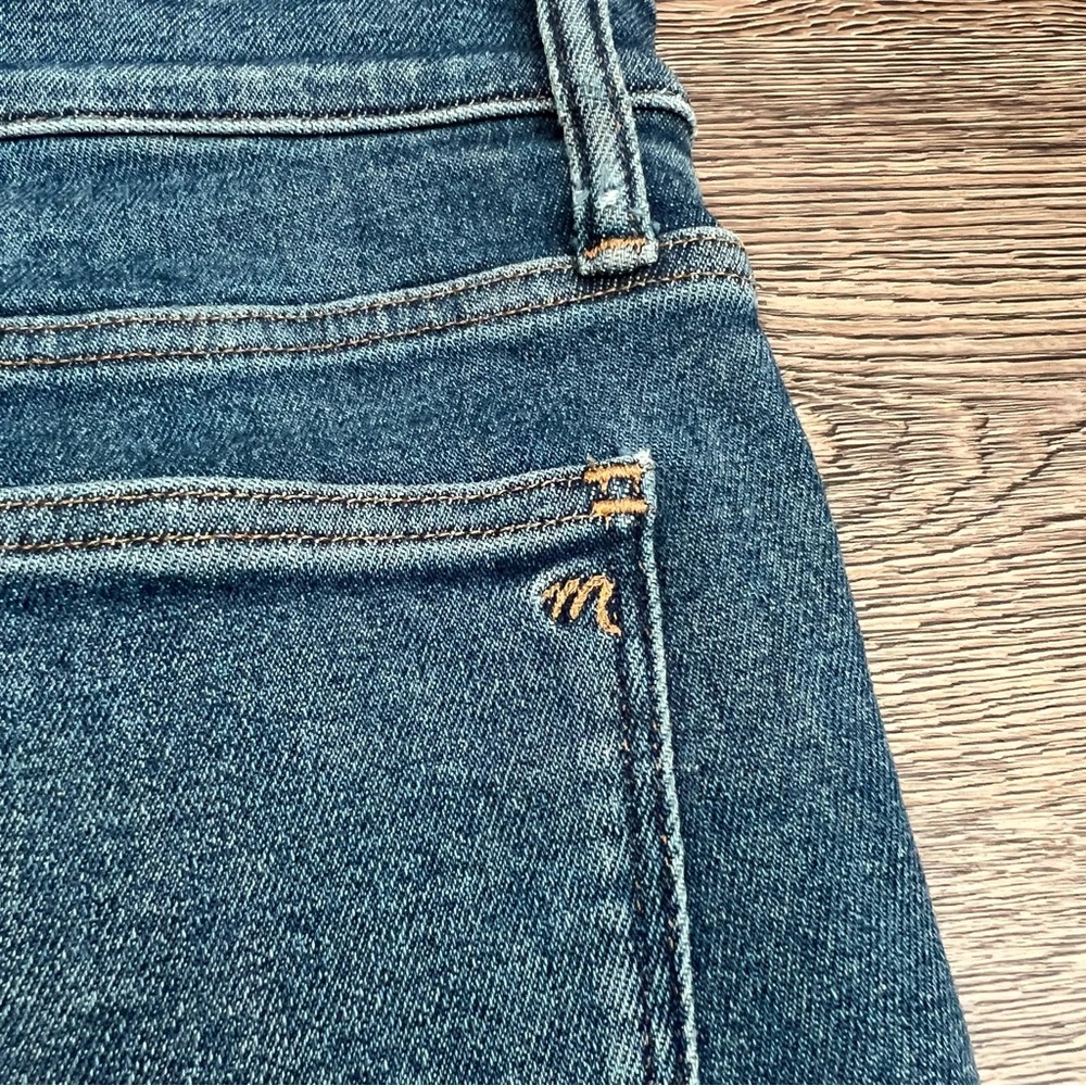❄️ Madewell Cali Demi-Boot Jeans Medium Wash Size 29 Stretch - Picture 8 of 14